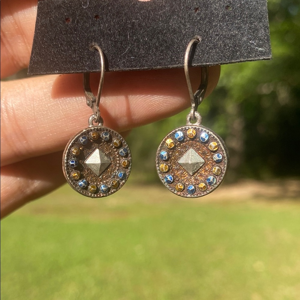 Grandmother’s Buttons Earrings